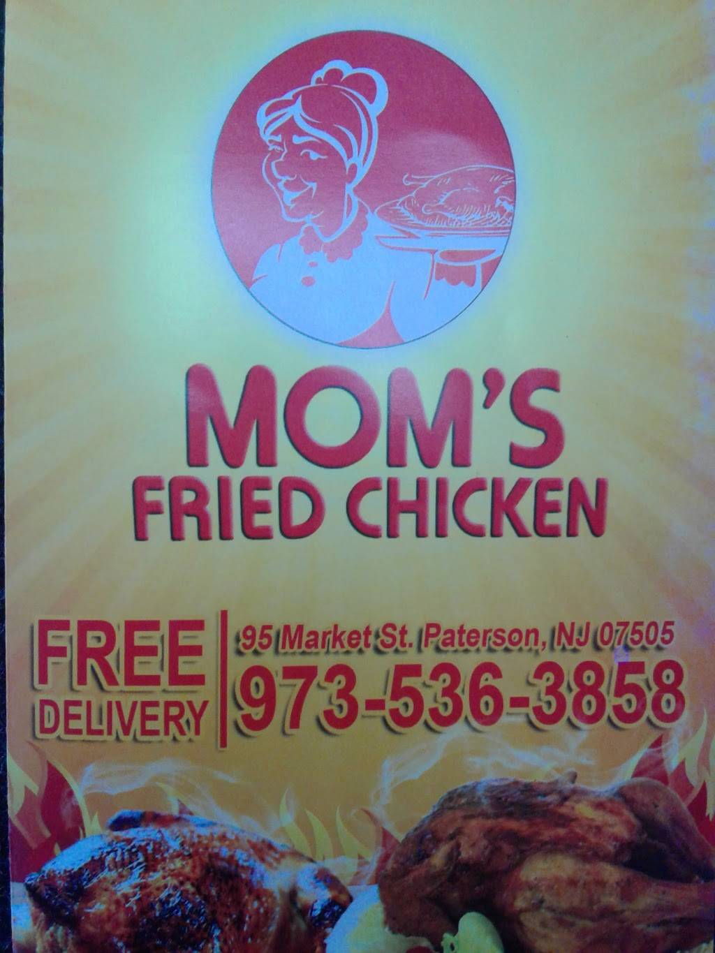 MOMS FRIED CHICKEN | restaurant | 95-97 Market St, Paterson, NJ 07505, USA | 9735363858 OR +1 973-536-3858