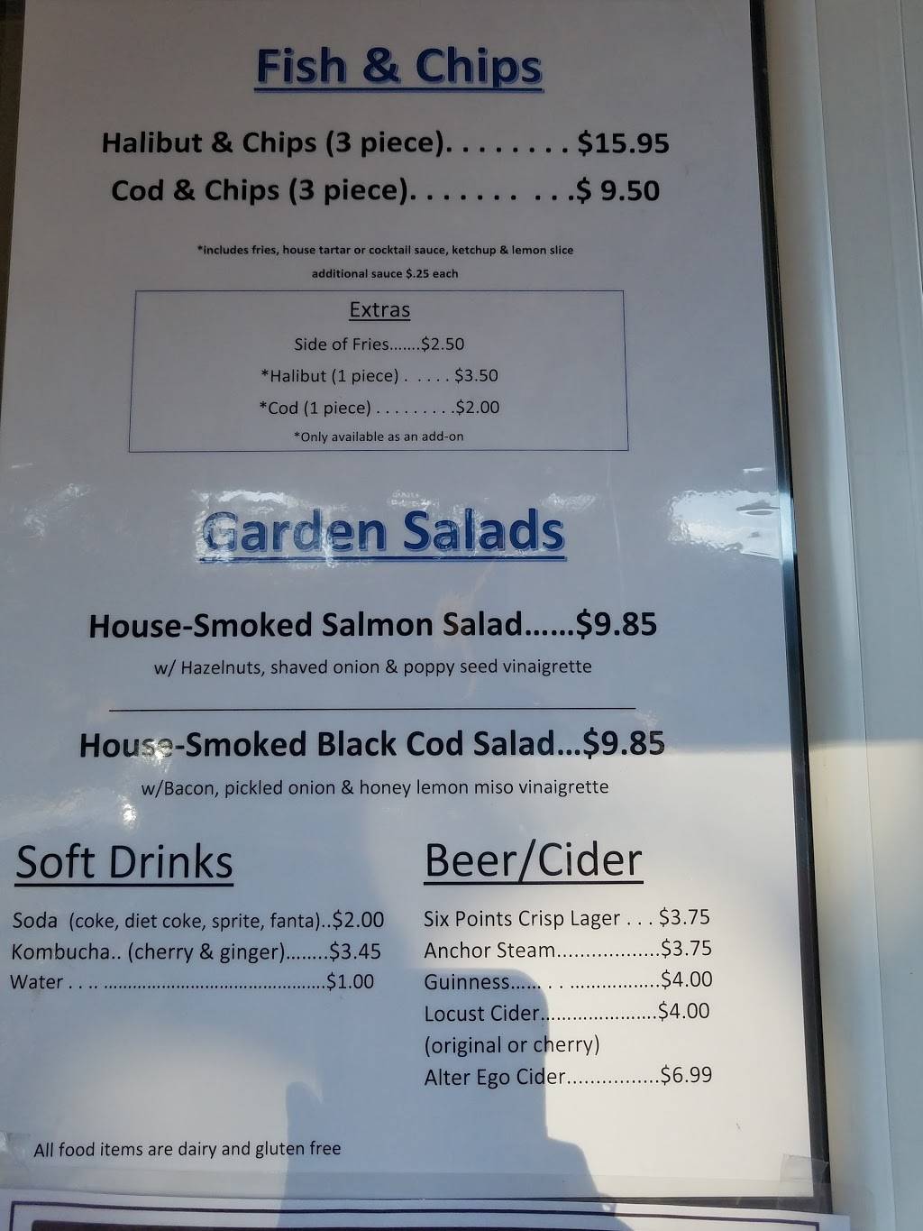 Portland Fish Market Fish And Chips Window | restaurant | 4404 SE Woodstock Blvd, Portland, OR 97206, USA | 5034776988 OR +1 503-477-6988