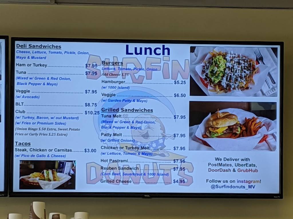 Surfin Donuts | bakery | 26861 Trabuco Rd #G, Mission Viejo, CA 92691, USA | 9494551450 OR +1 949-455-1450