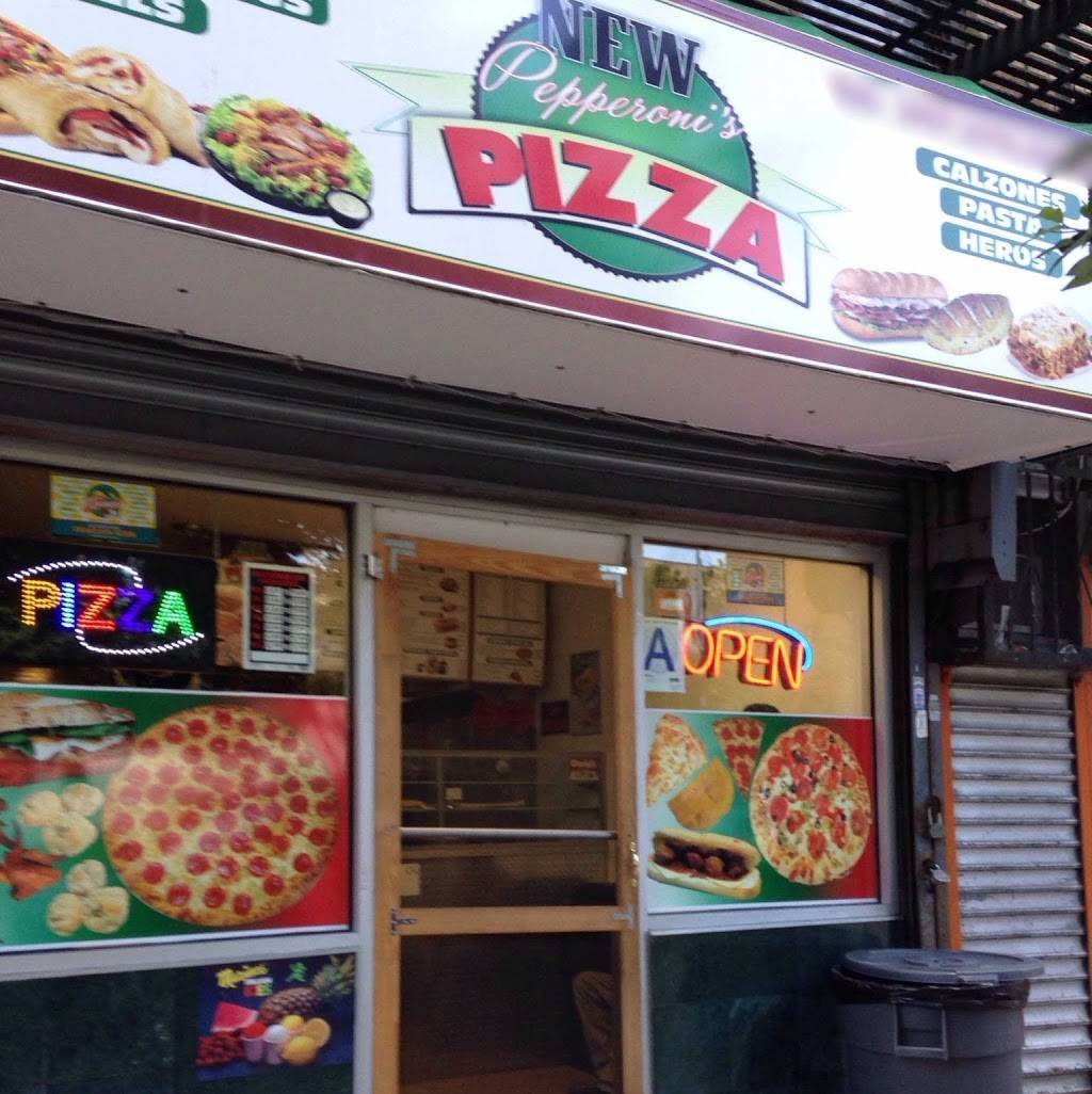 New Pepperonis Pizza | restaurant | 1308 Lafayette Ave, Bronx, NY 10474, USA | 3472705886 OR +1 347-270-5886