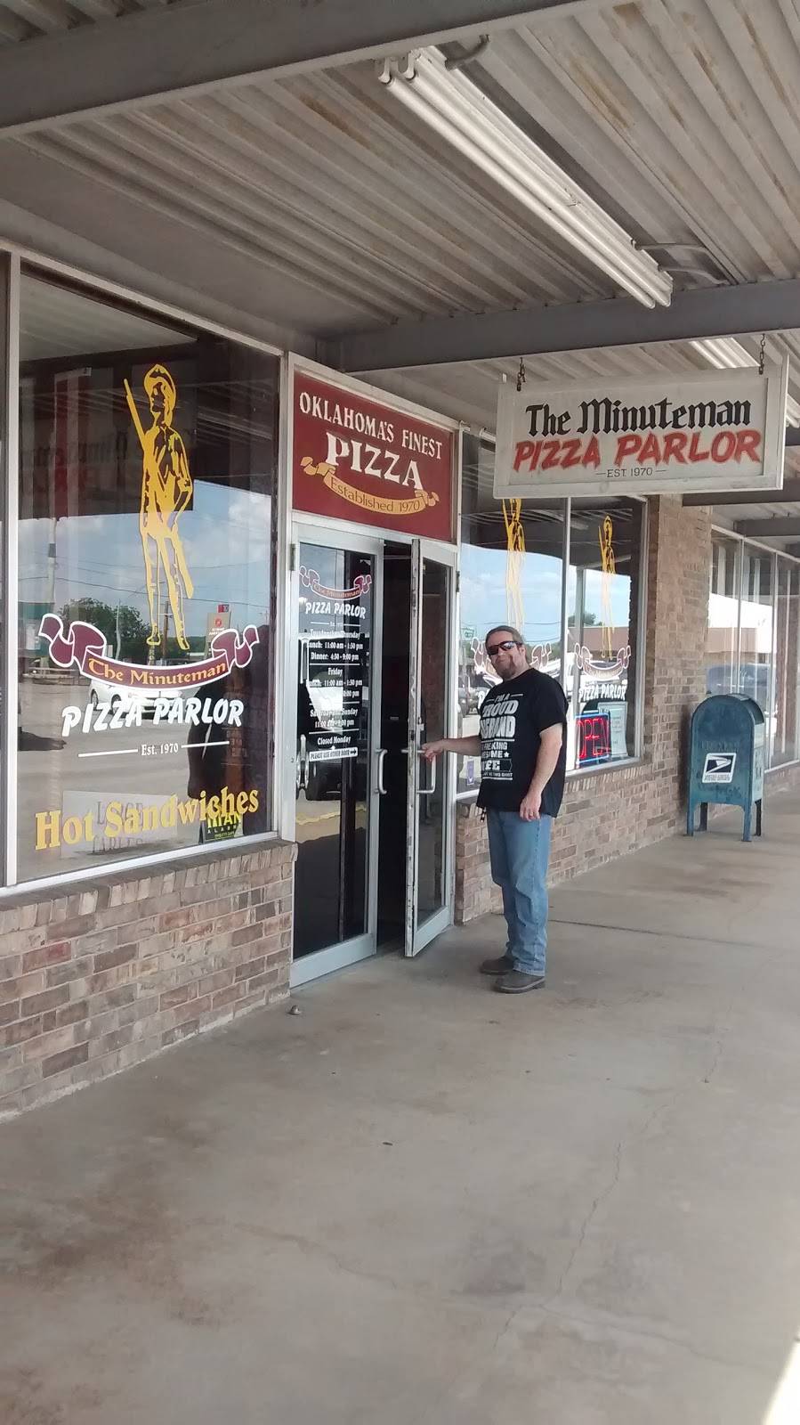 Minuteman Pizza Parlor | restaurant | 7 W 41st St, Sand Springs, OK 74063, USA | 9182411776 OR +1 918-241-1776