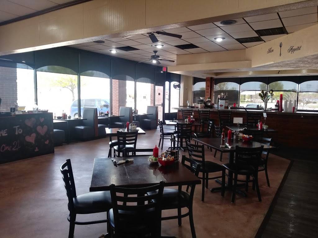 Cafe One21 | restaurant | 4750 S Colony Blvd #120, The Colony, TX 75056, USA | 2144077064 OR +1 214-407-7064