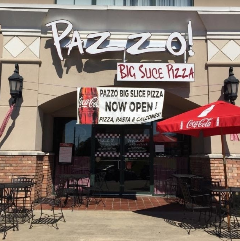 Pazzo Big Slice Pizza | bakery | 1678 Montgomery Hwy, Hoover, AL 35216, USA | 2053833303 OR +1 205-383-3303