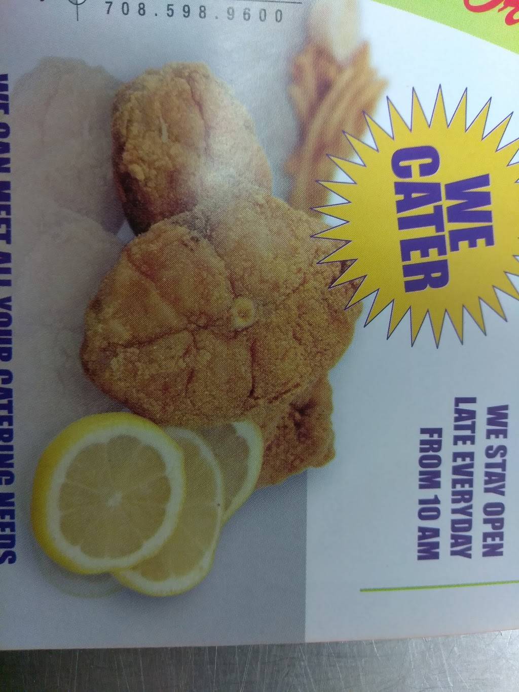 JJ fish and chicken | meal takeaway | 6659 S Damen Ave, Chicago, IL 60636, USA | 7734768166 OR +1 773-476-8166