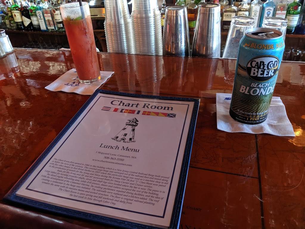The Chart Room | restaurant | 3 Shipyard Ln, Cataumet, MA 02534, USA | 5085635350 OR +1 508-563-5350