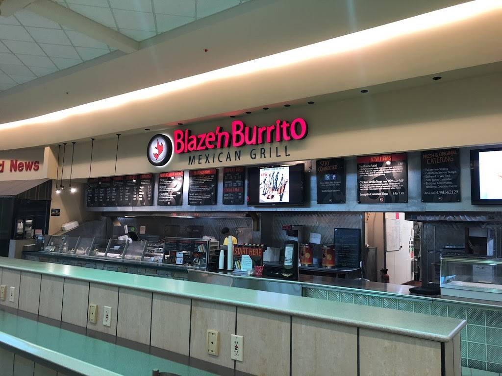 Blazen Burrito | restaurant | 5111 Rogers Ave Fc1, Fort Smith, AR 72903, USA | 4794342129 OR +1 479-434-2129