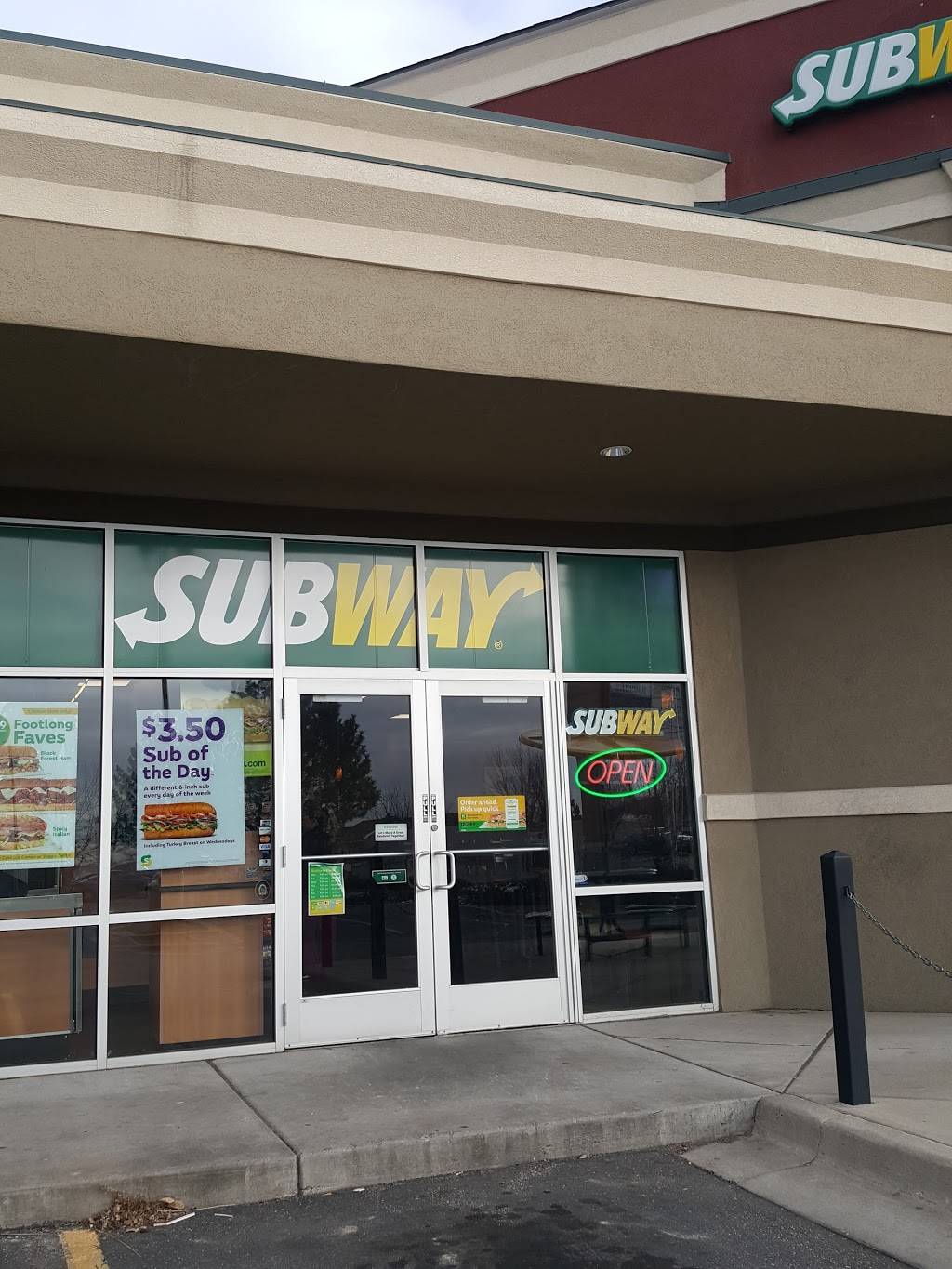 Subway | meal takeaway | 5600 South 3518 West, Suite A, Roy, UT 84067, USA | 8017847515 OR +1 801-784-7515