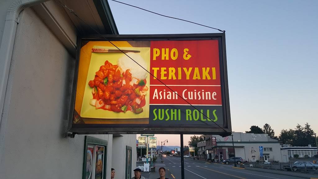 Pho & Teriyaki | restaurant | 520 Cherry St, Sumas, WA 98295, USA | 3609882588 OR +1 360-988-2588