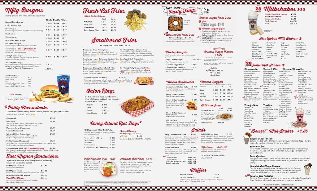 Nifty Fiftys | restaurant | 2700 S 10th St, Philadelphia, PA 19148, USA | 2677191950 OR +1 267-719-1950