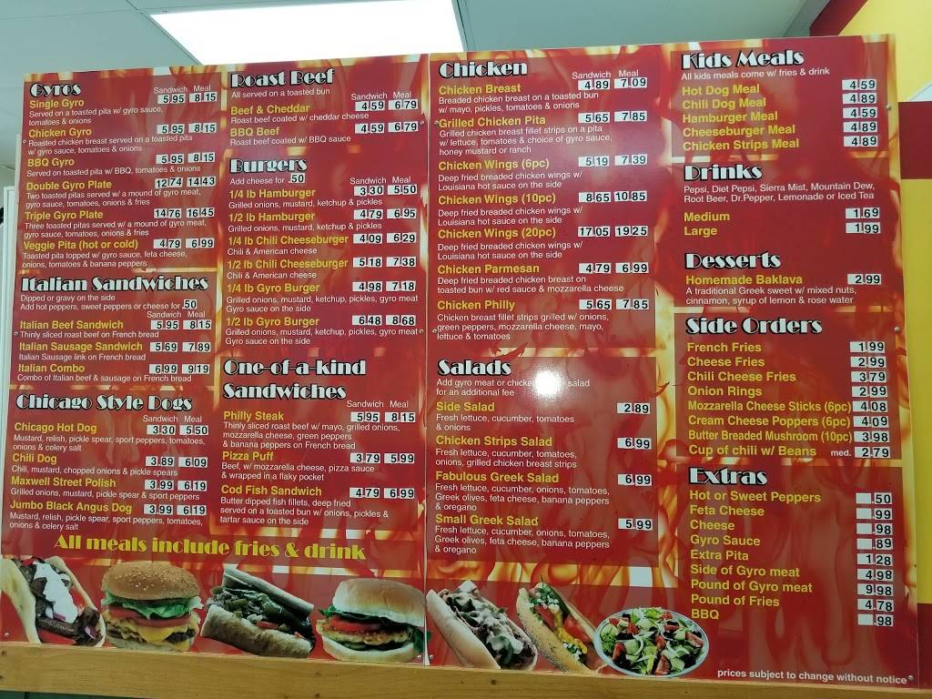 Super Gyros | restaurant | 115 Susan Dr # A, Normal, IL 61761, USA | 3094524046 OR +1 309-452-4046