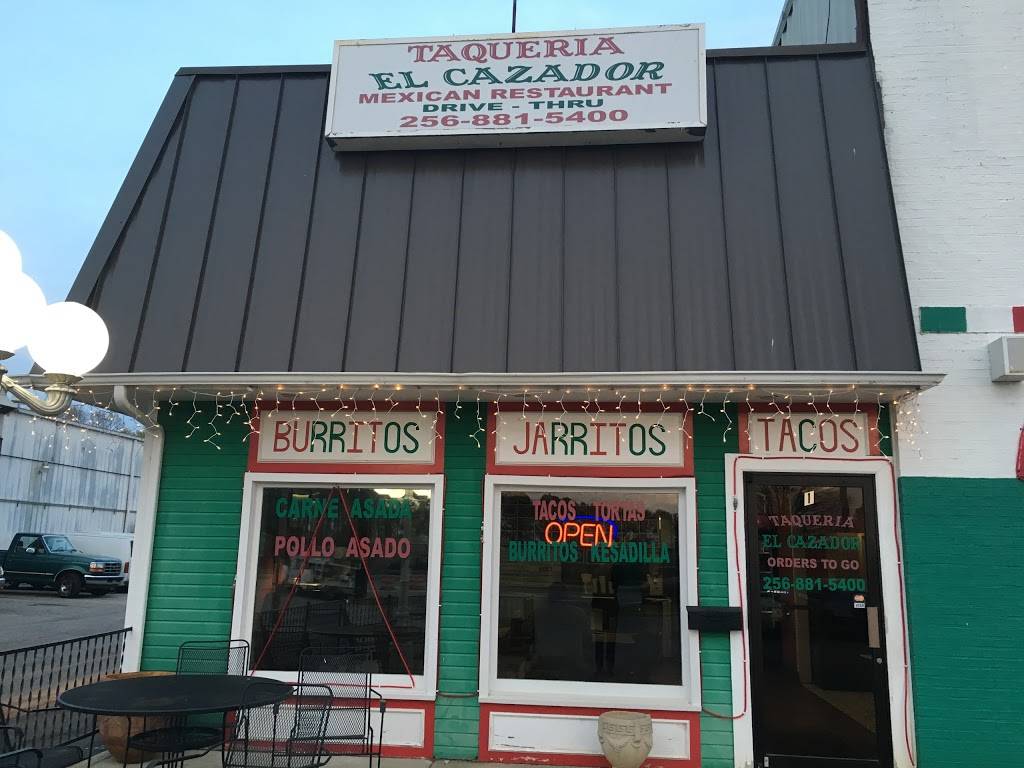 Taqueria El Cazador | restaurant | 10099 Memorial Pkwy SW, Huntsville, AL 35803, USA | 2568815400 OR +1 256-881-5400