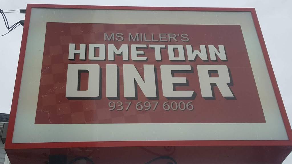 Ms. Millers Hometown Diner | restaurant | 46 N Main St, Cedarville, OH 45314, USA | 9376976006 OR +1 937-697-6006