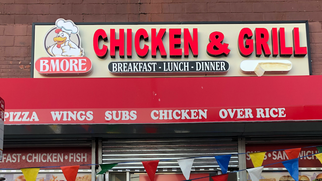 Bmore chicken and grill | restaurant | 1007 Greenmount Ave, Baltimore, MD 21202, USA | 4106247953 OR +1 410-624-7953