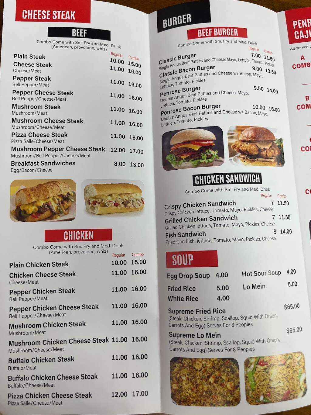 Penrose Cheesesteak A1 Cajun Seafood&Wings | restaurant | 2201 Penrose Ave, Philadelphia, PA 19145, USA | 2677738494 OR +1 267-773-8494