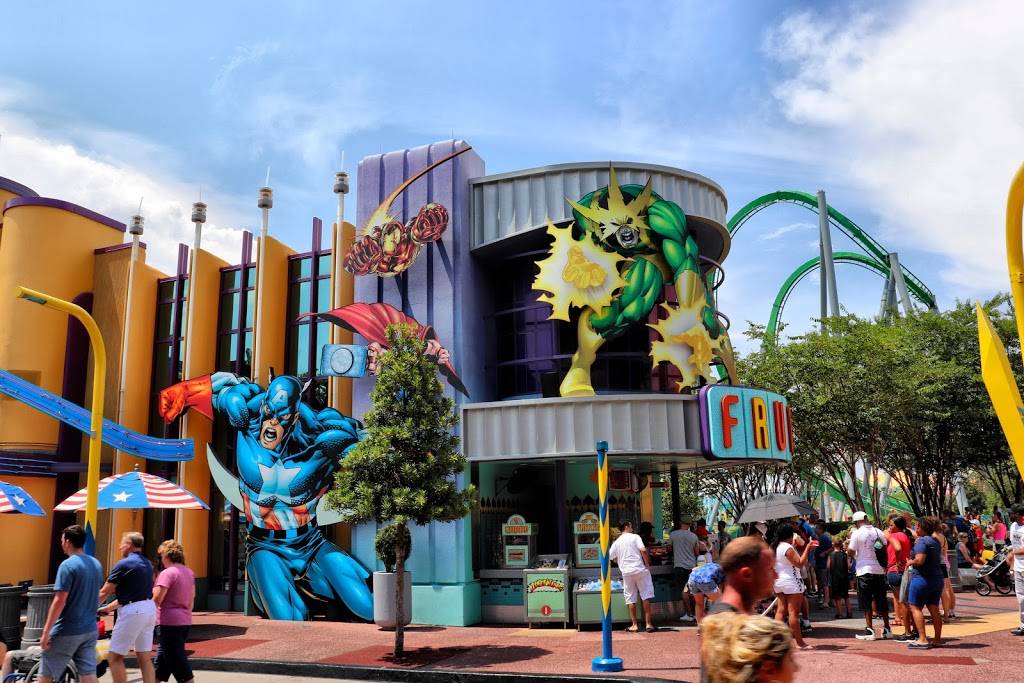 Captain America Diner | restaurant | 6000 Universal Blvd, Orlando, FL 32819, USA | 4073638000 OR +1 407-363-8000