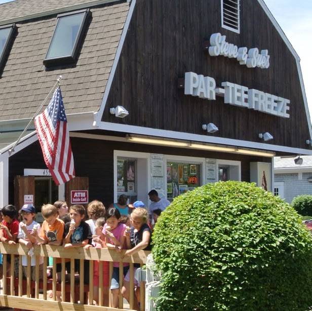 Steve & Sues Par-Tee Freeze & Adventure Falls Mini Golf | restaurant | 455 W Main St, Hyannis, MA 02601, USA | 5087713194 OR +1 508-771-3194