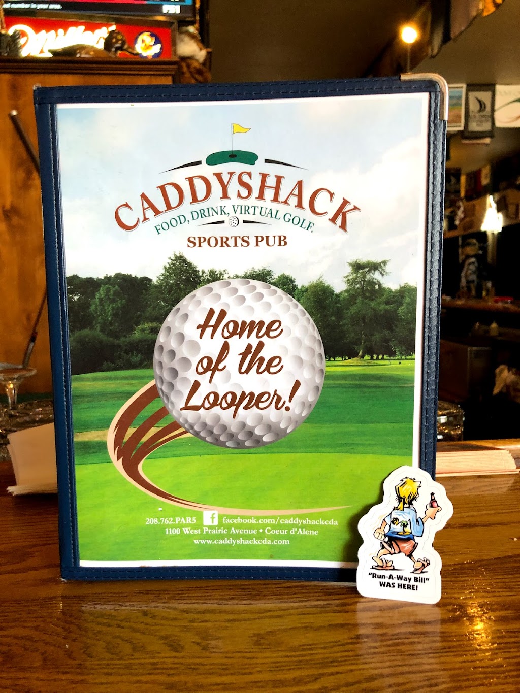 CaddyShack | meal takeaway | 1100 W Prairie Ave, Coeur dAlene, ID 83815, USA | 2087627275 OR +1 208-762-7275