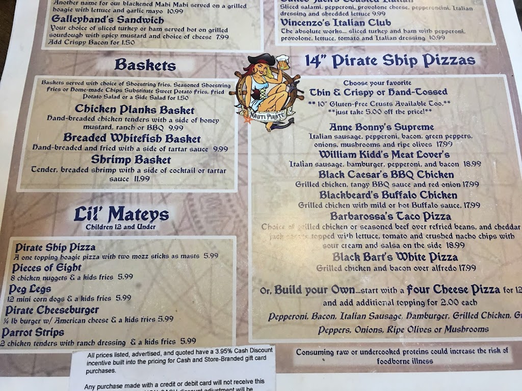 The Nauti Pirate Bar & Grill | restaurant | 1165 N Business Rte 5, Camdenton, MO 65020, USA | 5733179565 OR +1 573-317-9565