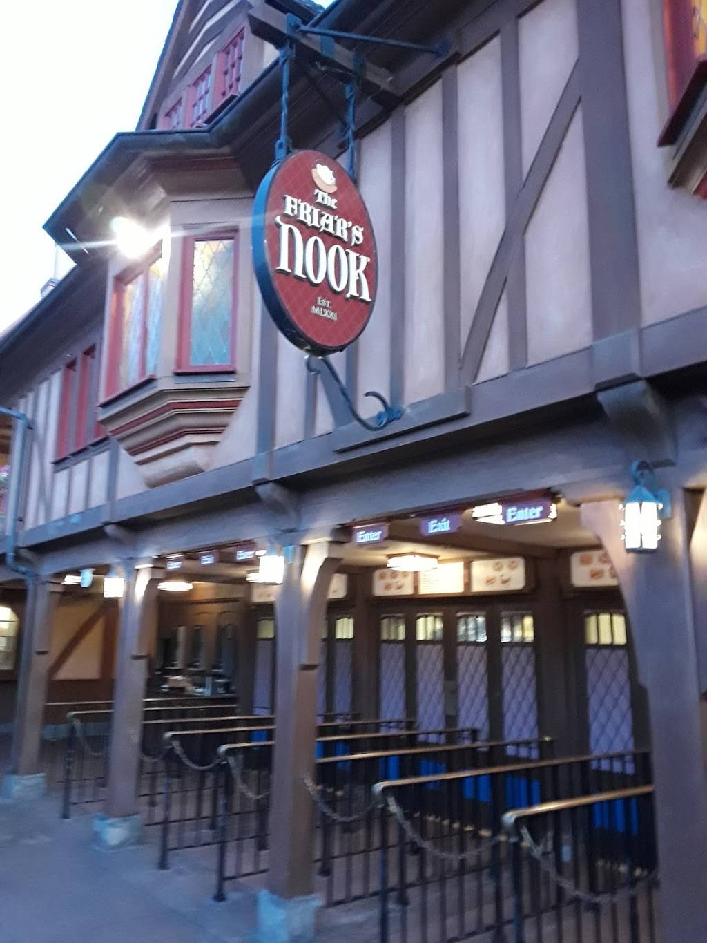 The Friars Nook | cafe | 1180 Seven Seas Drive, Orlando, FL 32836, USA | 4079395277 OR +1 407-939-5277