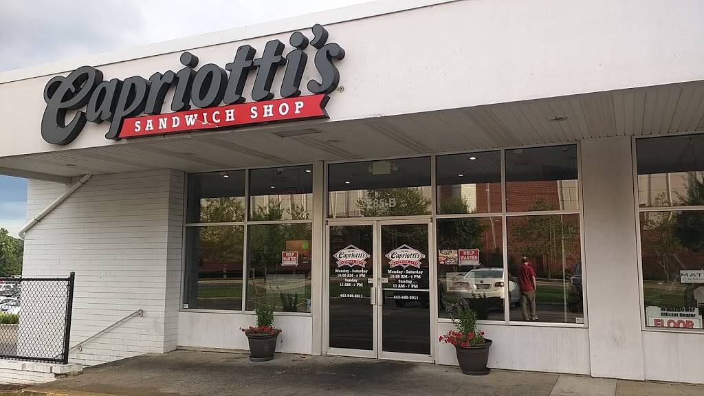 Capriottis Sandwich Shop | restaurant | 2285 Forest Dr, Annapolis, MD 21401, USA | 4439498011 OR +1 443-949-8011