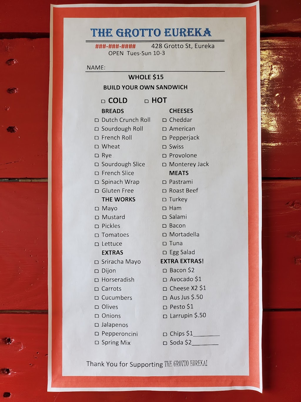 The Grotto Eureka | restaurant | 428 Grotto St, Eureka, CA 95501, USA | 7077981408 OR +1 707-798-1408