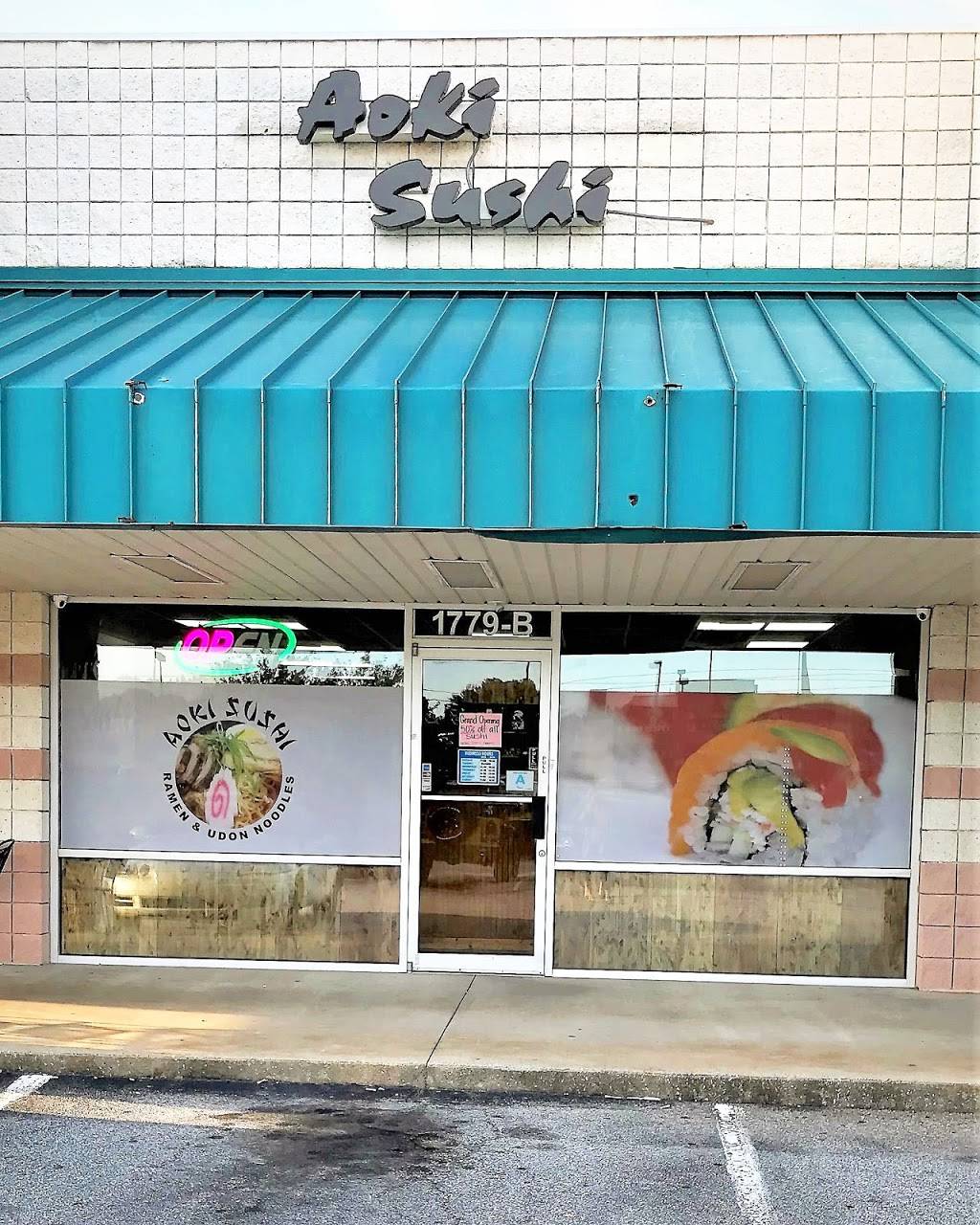 Aoki Sushi | restaurant | 1779 Woodruff Rd Suite B, Greenville, SC 29607, USA | 8645689449 OR +1 864-568-9449