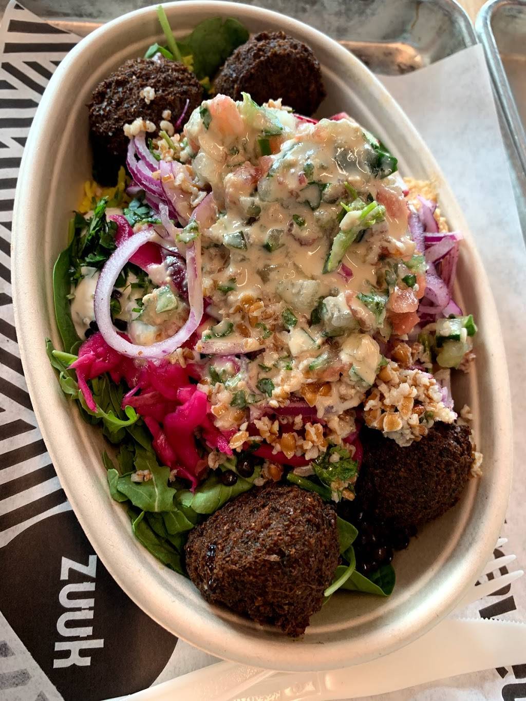 Zuuk Mediterranean Kitchen | meal delivery | 8880 SW 72nd Pl, Kendall, FL 33156, USA | 7866469925 OR +1 786-646-9925