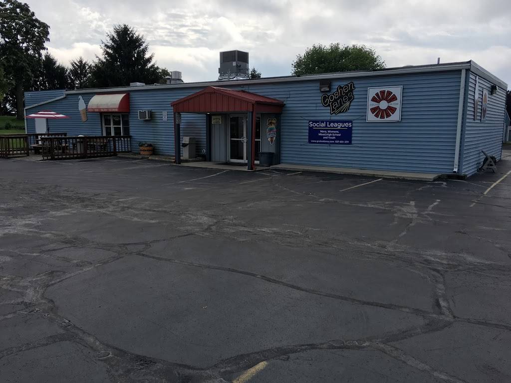 Goshen Lanes | restaurant | 10579 OH-4, Mechanicsburg, OH 43044, USA | 9378342311 OR +1 937-834-2311