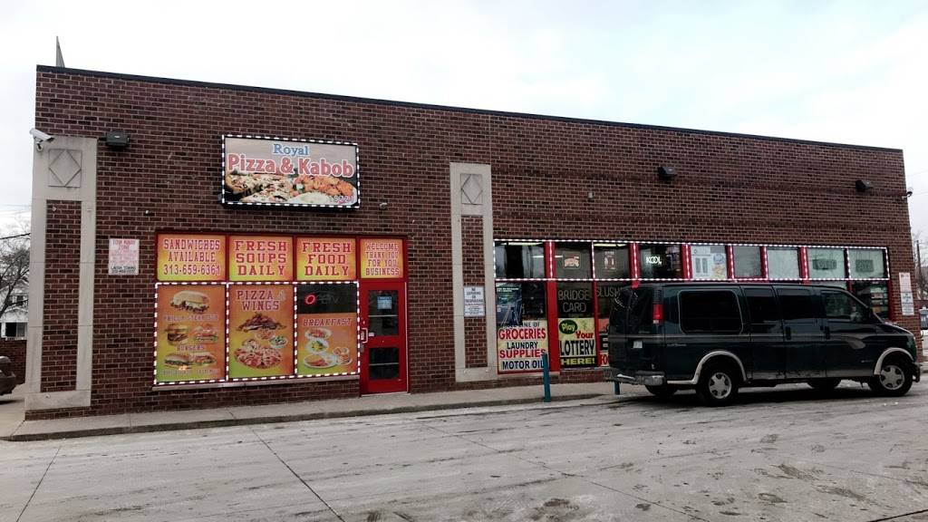 Royal Pizza & Kabob | restaurant | 15221 Wyoming Ave, Detroit, MI 48238, USA | 3136596361 OR +1 313-659-6361