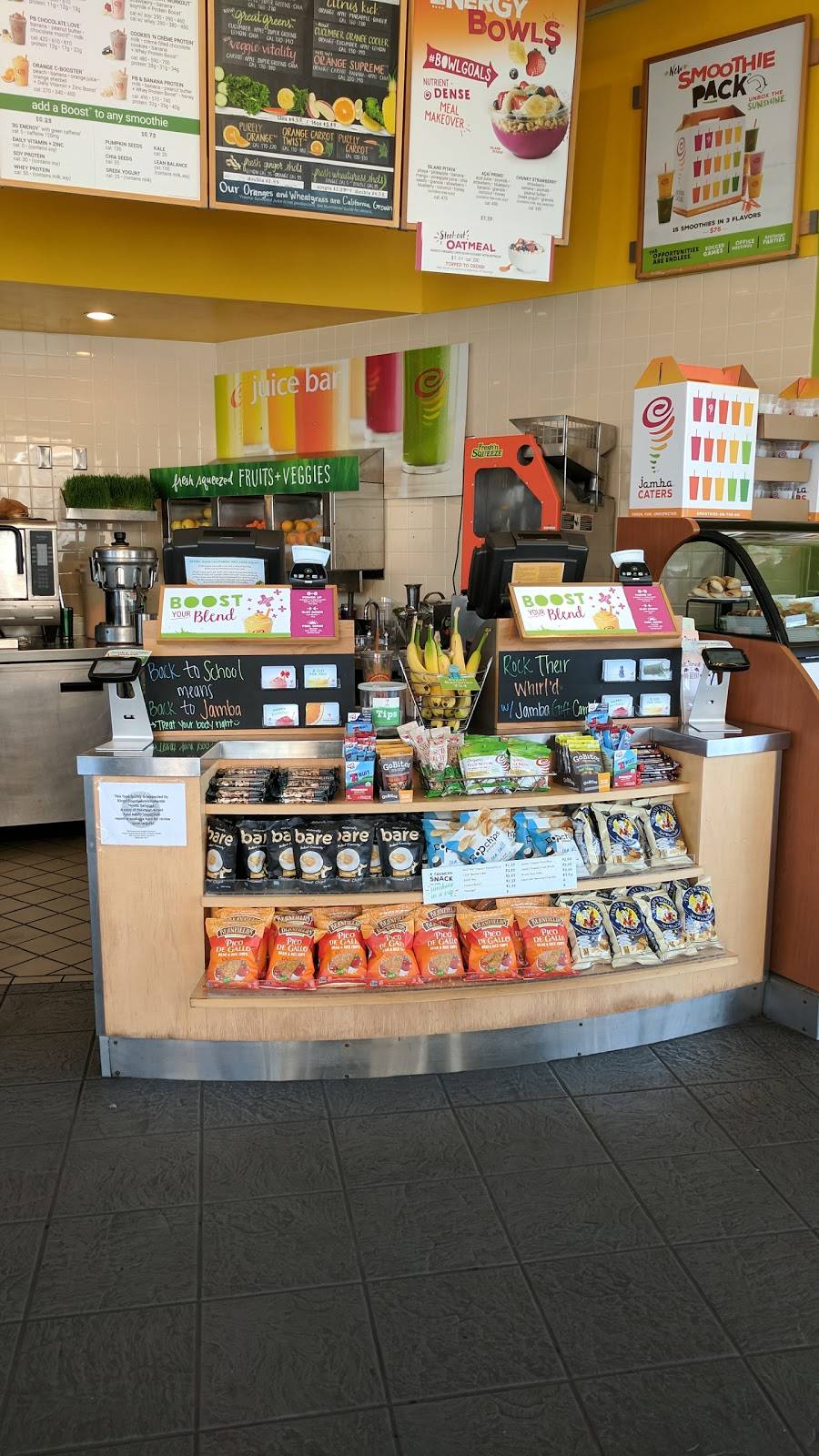 Jamba Hanford | restaurant | 186 N, 12th Ave Ste. 113, Hanford, CA 93230, USA | 5595872710 OR +1 559-587-2710