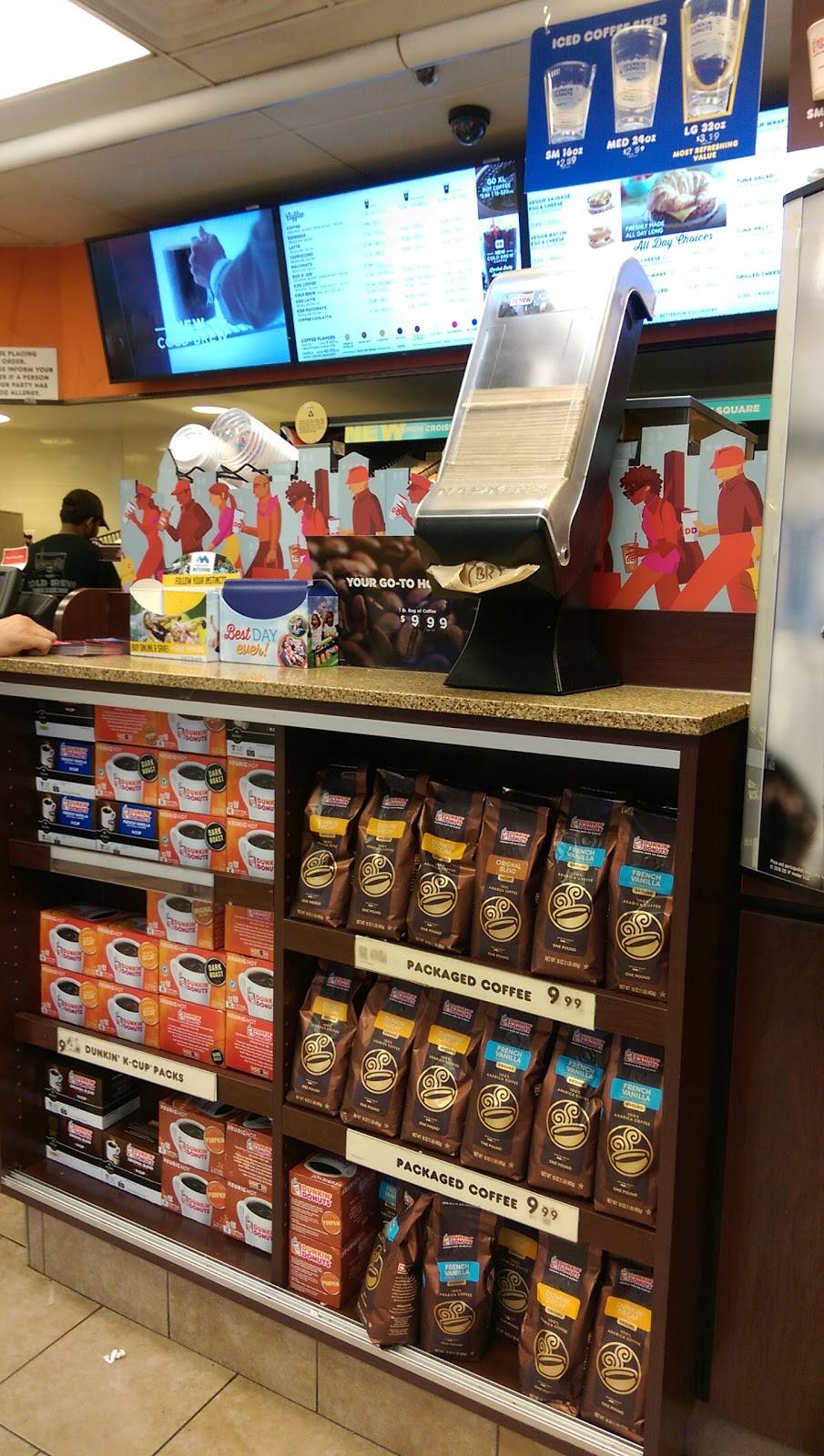 Dunkin Donuts | cafe | 373 Kings Hwy, Brooklyn, NY 11223, USA | 7187871308 OR +1 718-787-1308