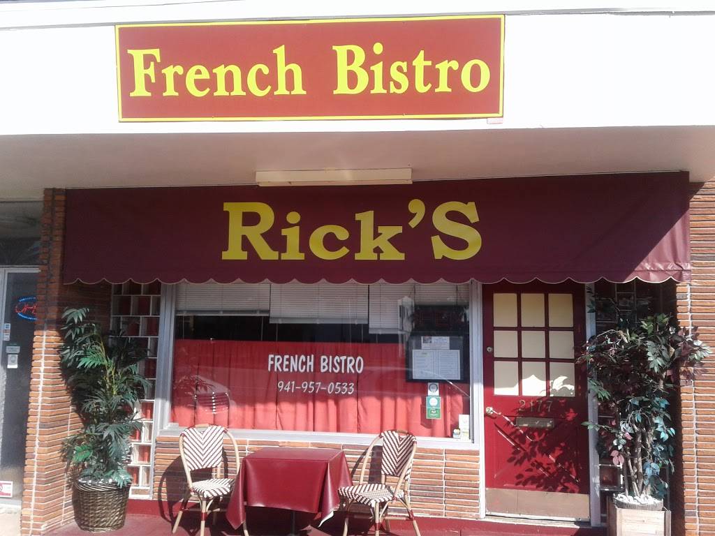 Ricks Restaurant | restaurant | 2177 Siesta Dr, Sarasota, FL 34239, USA | 9419570533 OR +1 941-957-0533
