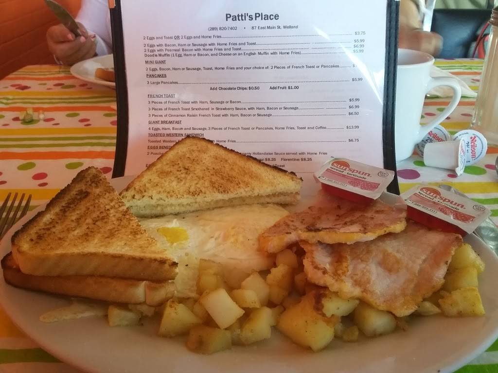 Pattis Place | restaurant | 87 E Main St, Welland, ON L3B 3W5, Canada | 2898207087 OR +1 289-820-7087