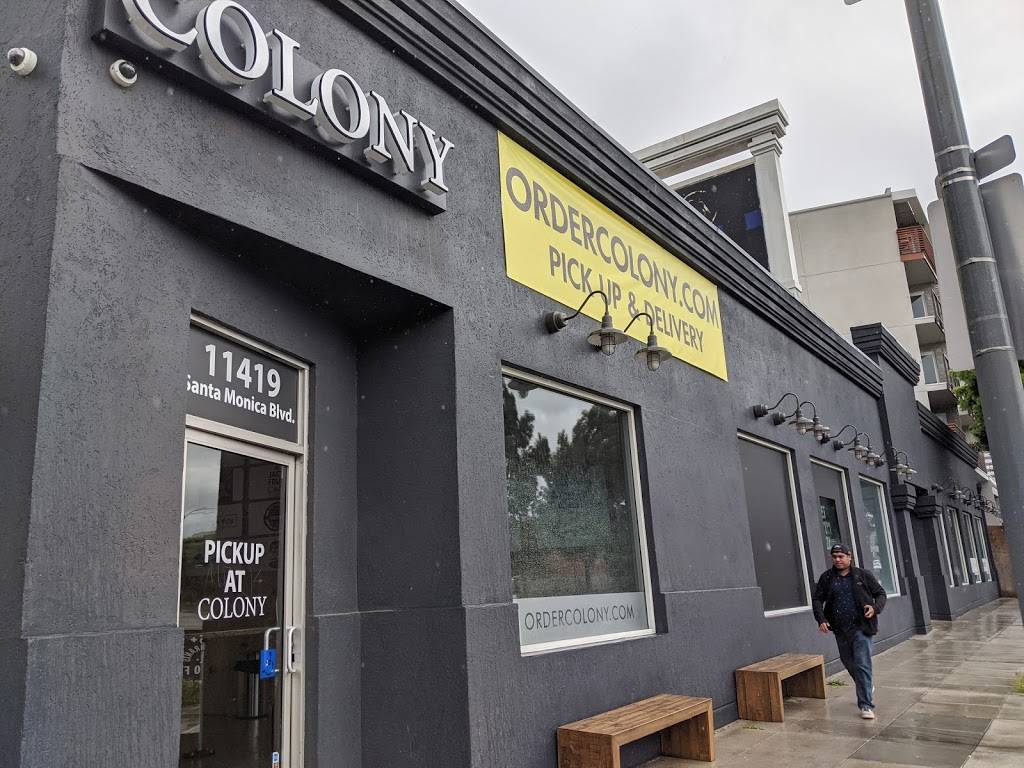 Colony | restaurant | 11419 Santa Monica Blvd, Los Angeles, CA 90025, USA | 4243461420 OR +1 424-346-1420