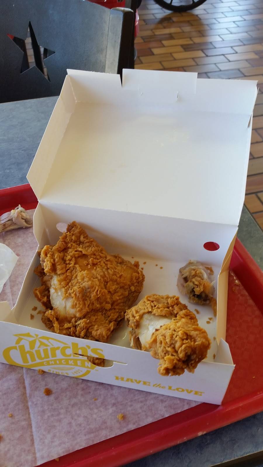 Churchs Chicken | restaurant | 7502 W Waters Ave, Tampa, FL 33615, USA | 8138887200 OR +1 813-888-7200