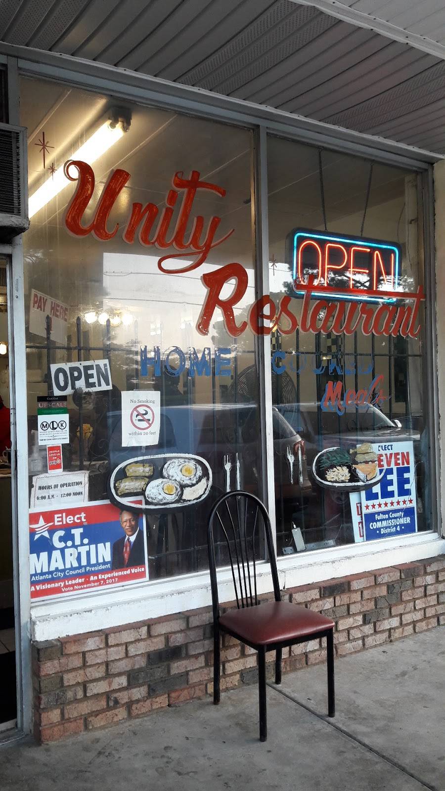 Unity Restaurant | restaurant | 2037 Martin Luther King Jr SW, Atlanta, GA 30310, USA | 4047532658 OR +1 404-753-2658