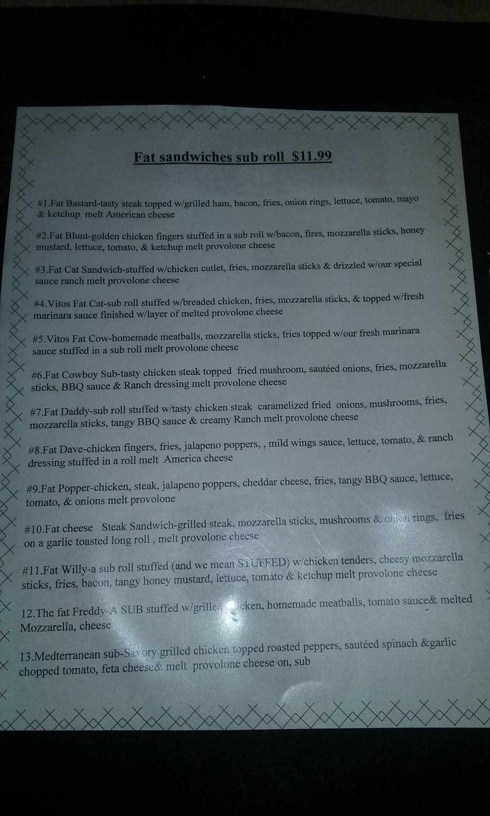 Vitos Pizza | meal delivery | 1234,233 Ogden Station Rd, Wenonah, NJ 08090, USA | 8564681061 OR +1 856-468-1061