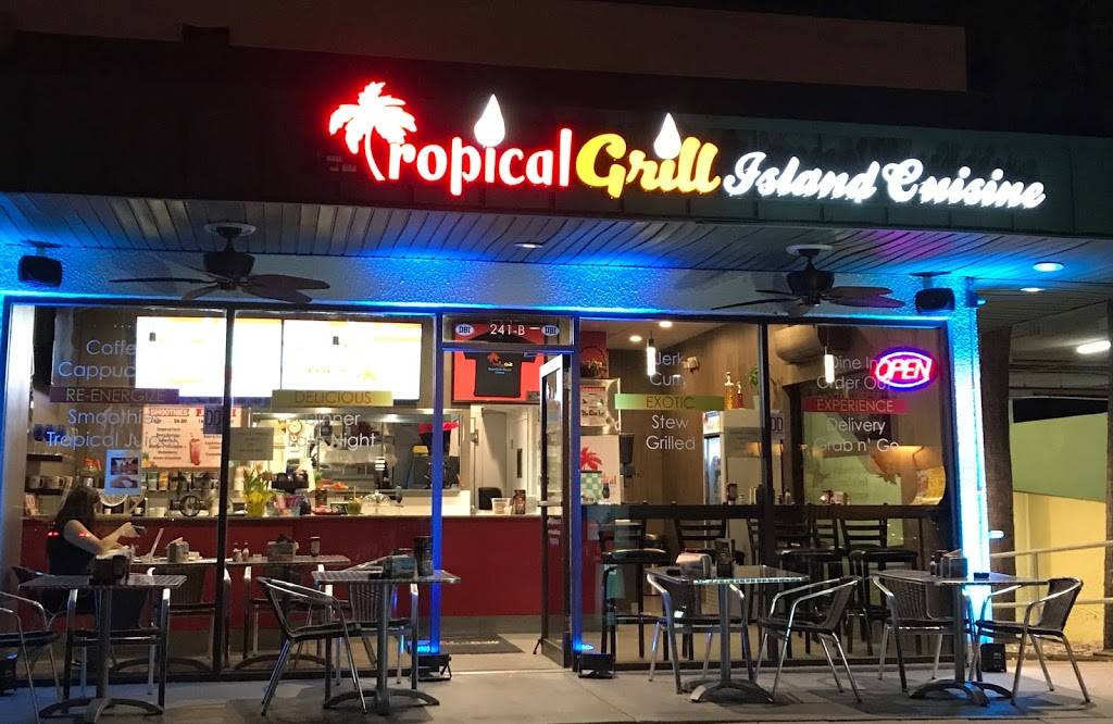 Tropical Grill Island Cuisine | restaurant | 241 N Ocean Dr, Deerfield Beach, FL 33441, USA | 7542275055 OR +1 754-227-5055