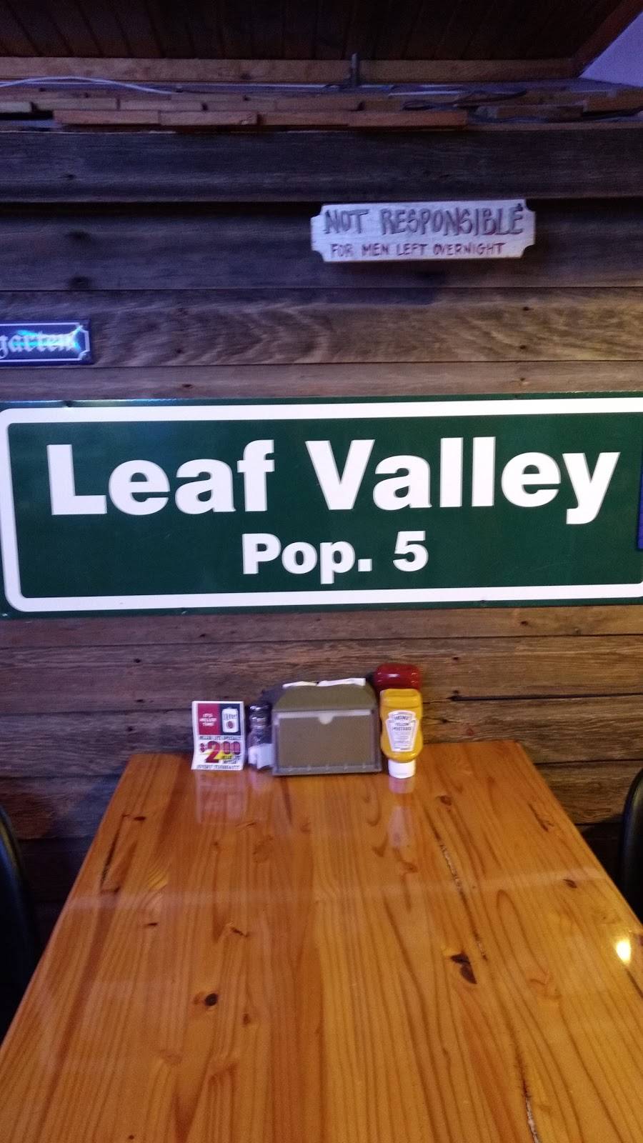 Leaf Valley Mercantile Bar & Grill | restaurant | 15233 County Rd 6 NW, Garfield, MN 56332, USA | 2182672726 OR +1 218-267-2726