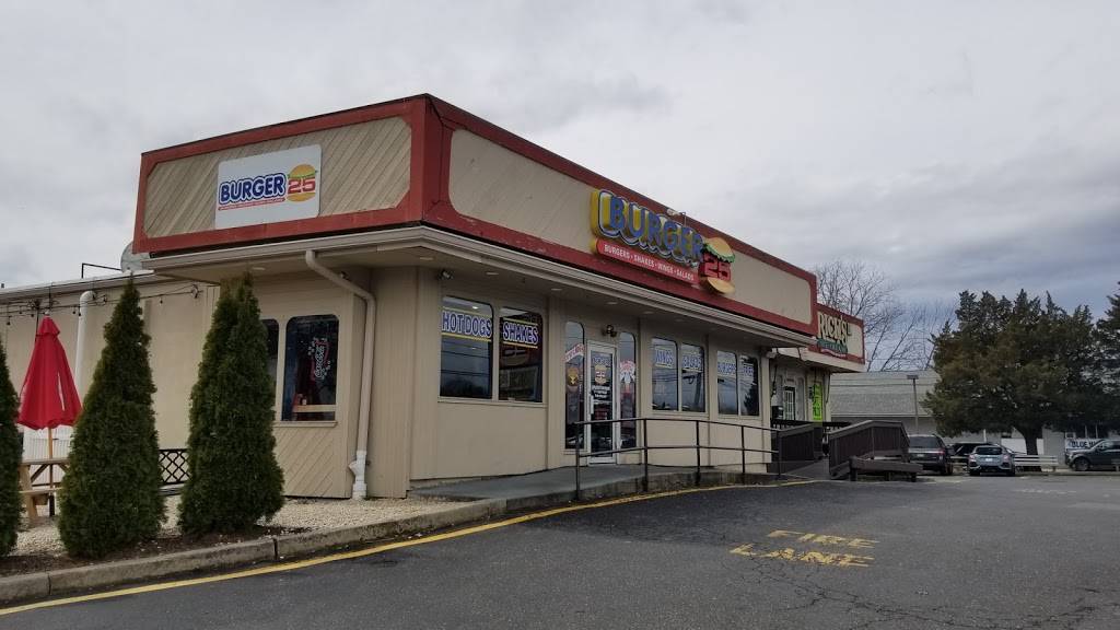 Burger 25 | restaurant | 1611 NJ-37, Toms River, NJ 08753, USA | 7322700025 OR +1 732-270-0025