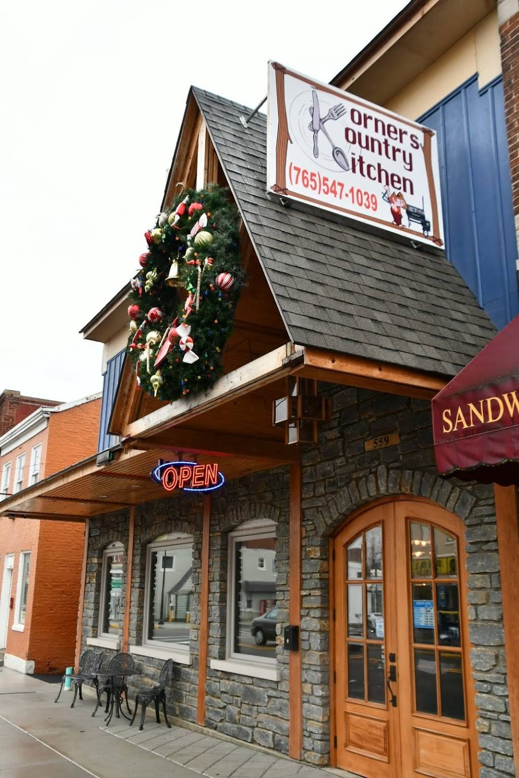 Korners Kountry Kitchen | restaurant | 559 Main St, Brookville, IN 47012, USA | 7655471039 OR +1 765-547-1039