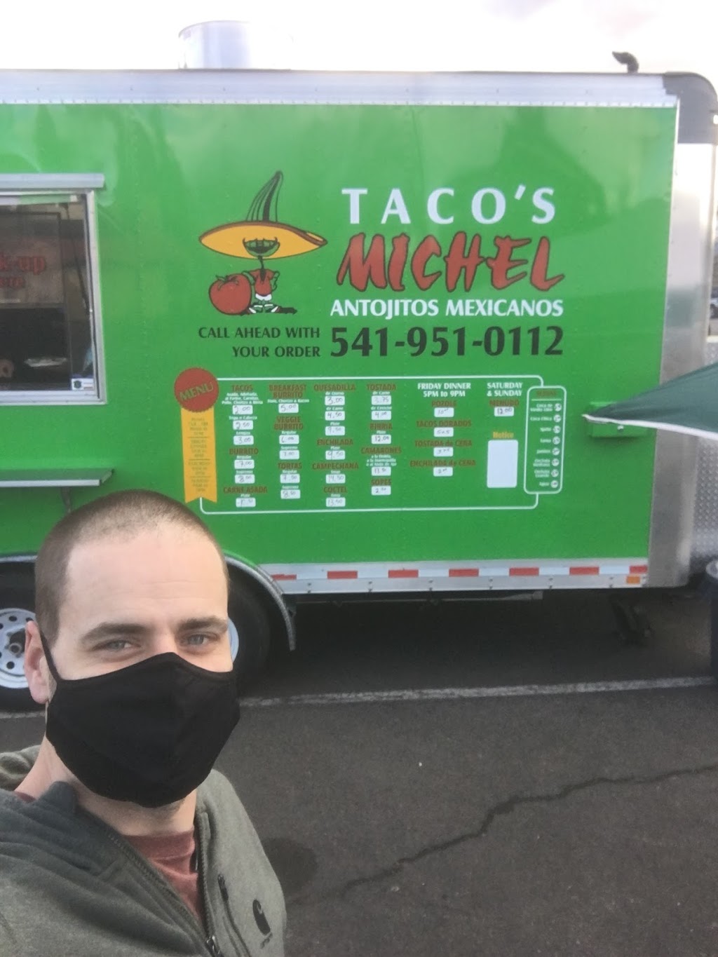 Tacos Michel (Green Food Truck) | restaurant | 724 S Central Ave, Medford, OR 97501, USA | 5419510112 OR +1 541-951-0112