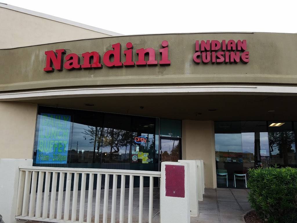 Nandini Indian Cuisine | restaurant | 1845 E Broadway Rd #101, Tempe, AZ 85282, USA | 4809675234 OR +1 480-967-5234