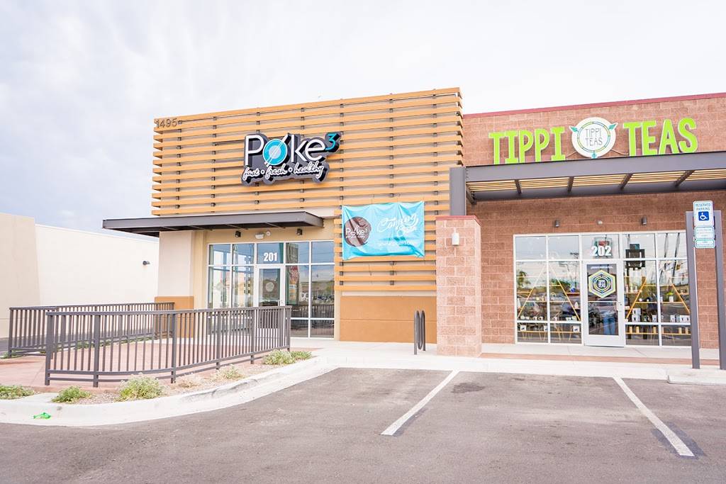 Poke³ | restaurant | 1495 George Dieter Dr #201, El Paso, TX 79936, USA | 9153451015 OR +1 915-345-1015