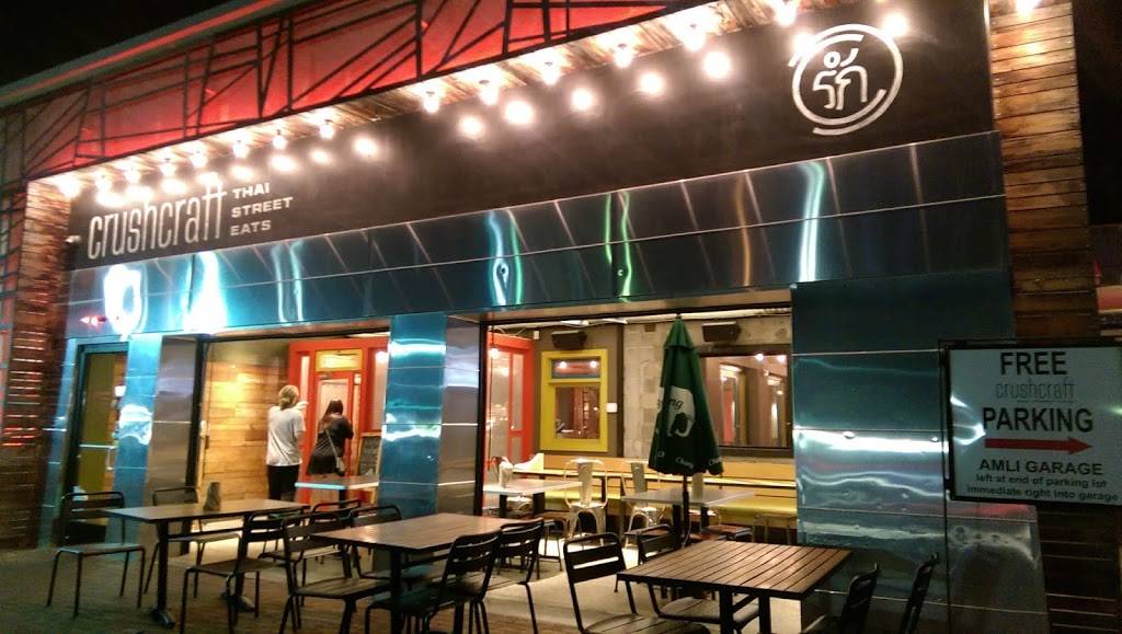 crushcraft Thai Eats | restaurant | 2800 Routh St #150, Dallas, TX 75201, USA | 9726777038 OR +1 972-677-7038