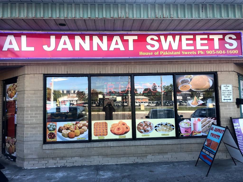 Al-Jannat Sweets | restaurant | 400 Dundas St E, Mississauga, ON L5A 1X5, Canada | 6472845930 OR +1 647-284-5930
