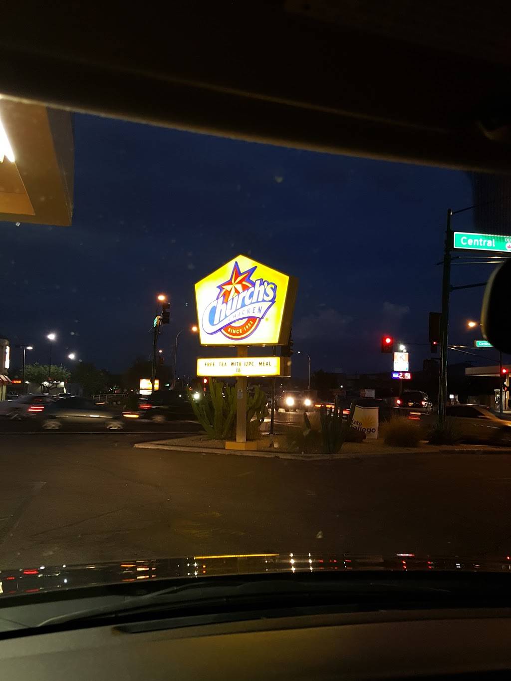 Churchs Chicken | restaurant | 7444 S Central Ave, Phoenix, AZ 85040, USA | 6022763365 OR +1 602-276-3365