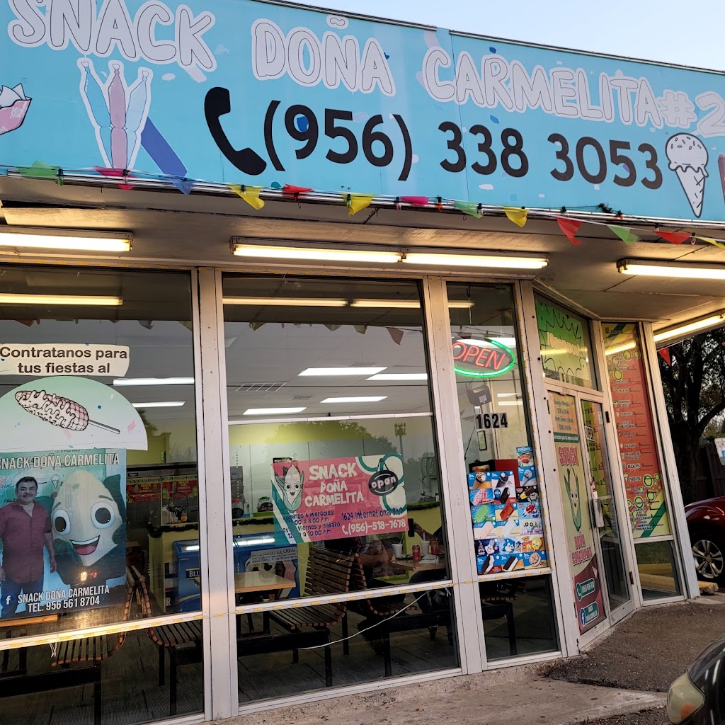 Snack Doña Carmelita | restaurant | 1624 International Blvd, Brownsville, TX 78520, USA | 9565187678 OR +1 956-518-7678