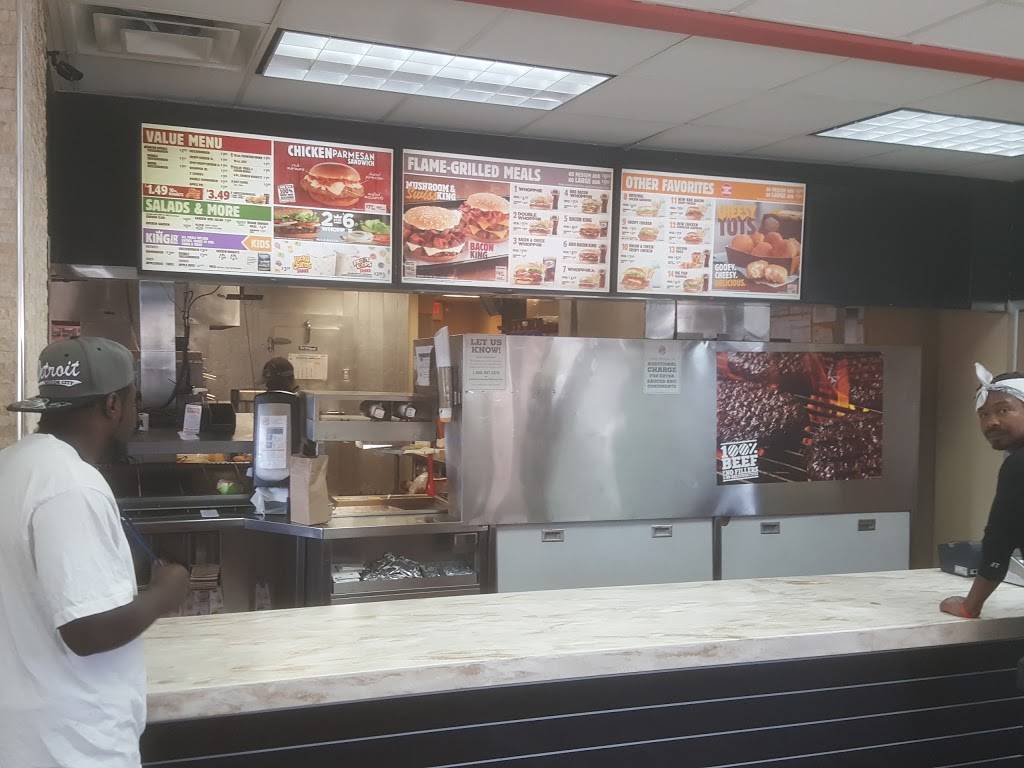 Burger King | restaurant | 9871 Livernois, Detroit, MI 48204, USA | 3139342878 OR +1 313-934-2878
