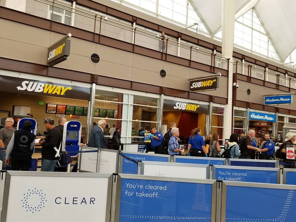 Subway | meal takeaway | 8400 Pena Blvd Jeppsen, Terminal W Side 5, Denver, CO 80249, USA | 3033426625 OR +1 303-342-6625